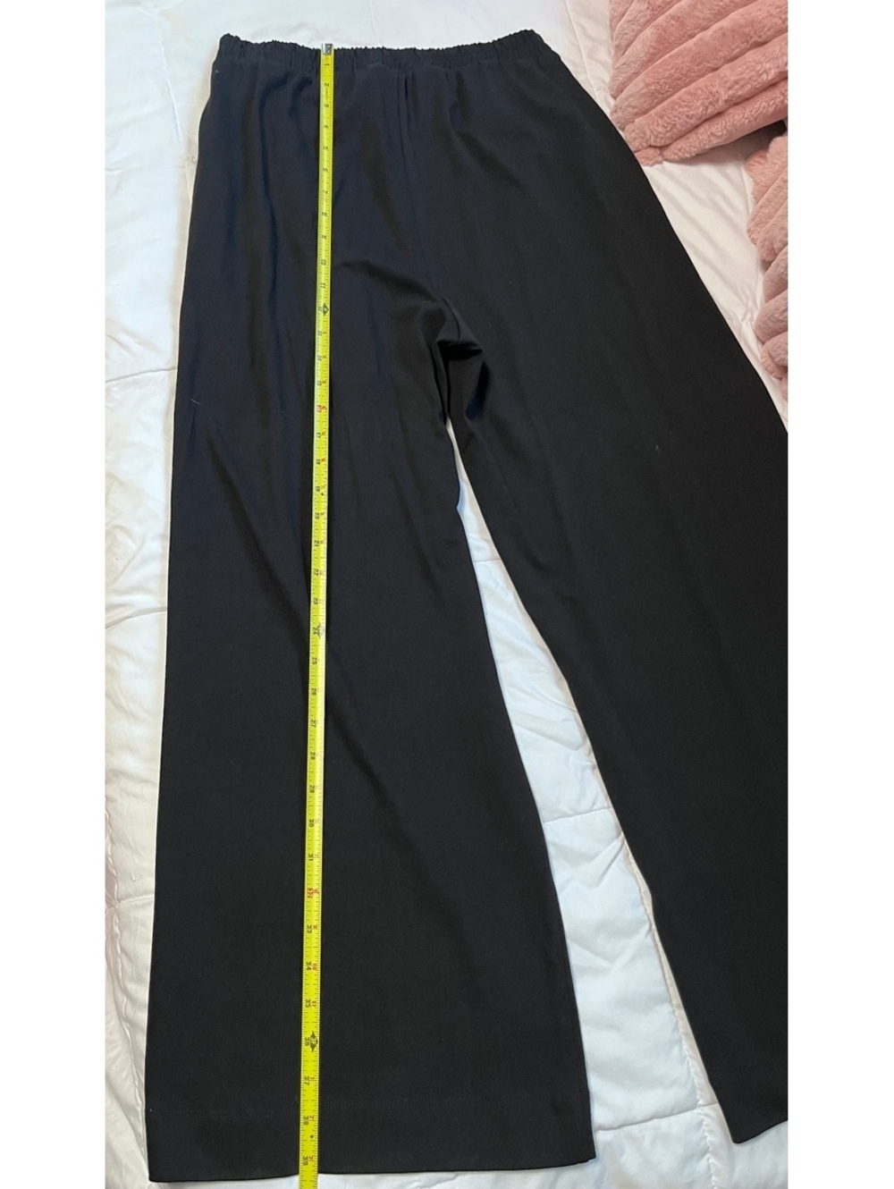 Gap Women's Small Cotton Black Wide Leg Sweatpants Casual Lounge Cozy Athleisure - Picture 8 of 9